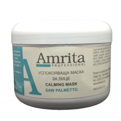 УСПОКОЯВАЩА МАСКА ЗА ЛИЦЕ SAW  PALMETTO  АМРИТА